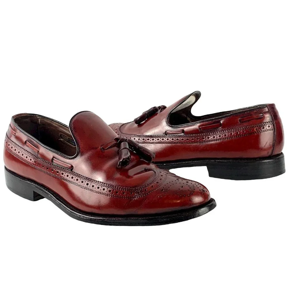 VINTAGE Allen Edmonds Berwick‎ Wingtip Loafers